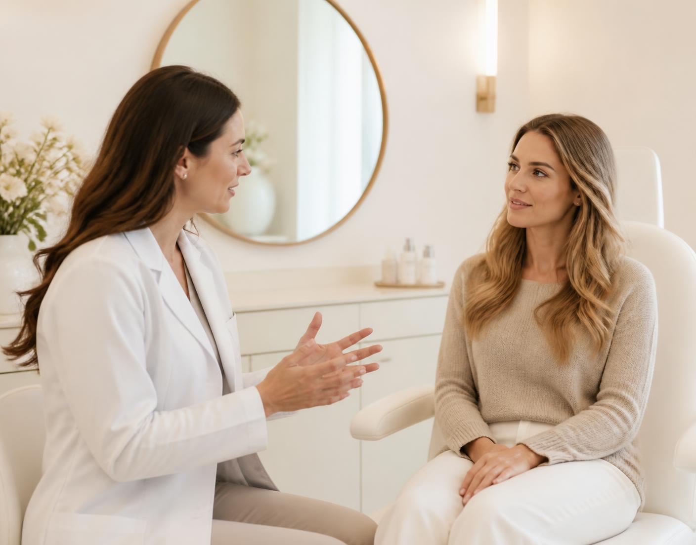 Consulto di medicina estetica presso lo Studio Mannelli–Bettarini a Prato